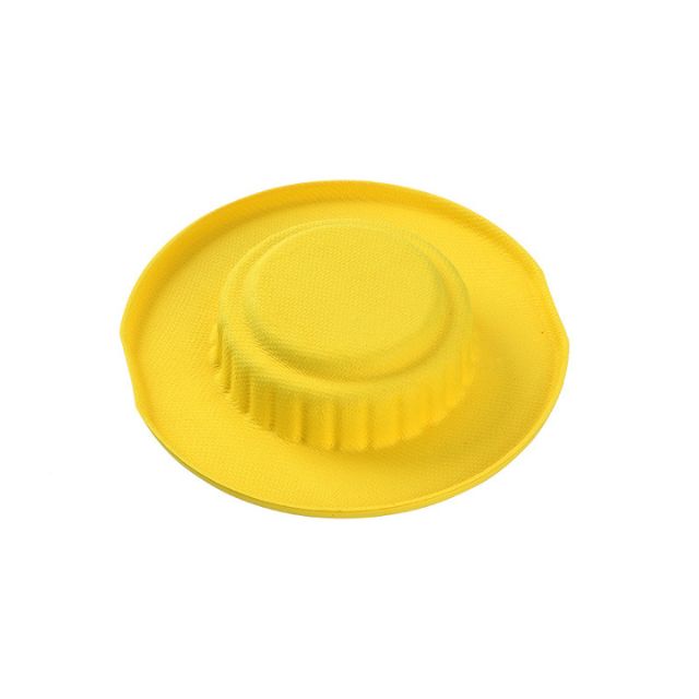 Vente en gros de plateaux de pulpe moulés de couleur pressée humide